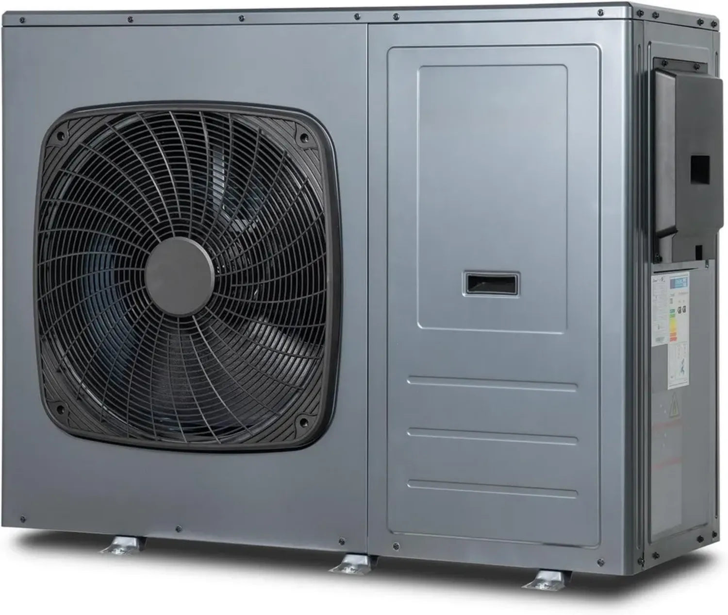 SMETA 8kW Luft-Wasser-Wärmepumpe mit intelligenter Steuerung, energieeffizient A+++, umweltfreundliches R290, für Heizen, Kühlen und Warmwasser bis 75°C, WLAN-fähig, Einphasiger Betrieb